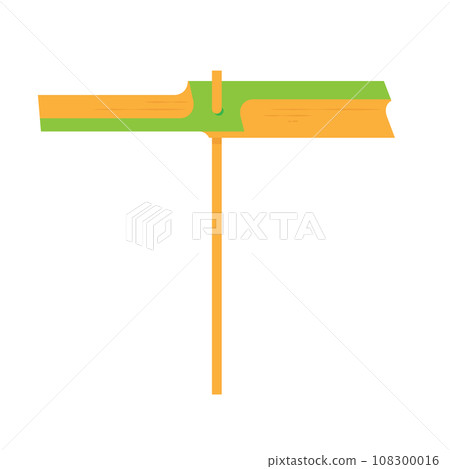 日本老玩具竹蜻蜓插畫素材 108300016