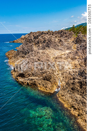 beautiful coastal scenery beautiful coastal scenery 108300755