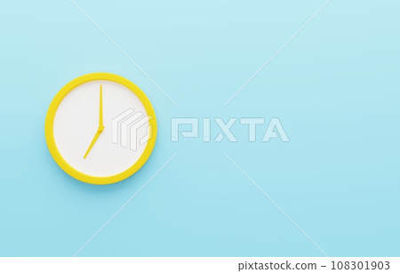 3D圖像_簡單掛鐘_7點鐘 108301903