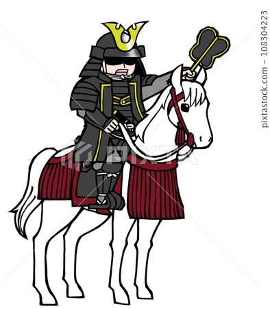 將軍（騎馬，左，黑色） 108304223