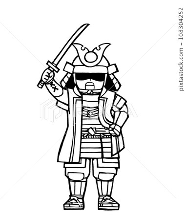 General (Kachidoki, front, monochrome) 108304252