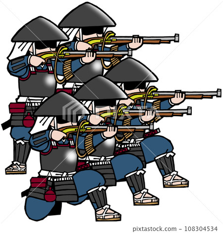 足輕套裝（槍，左） 108304534