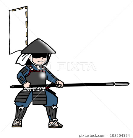 足輕（Yari-kamae，左第一旗） 108304554