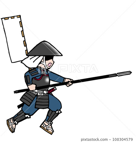 Ashigaru (Yari Assault/Left 1 flag) Ashigaru (Yari Assault/Left 1 flag) 108304579
