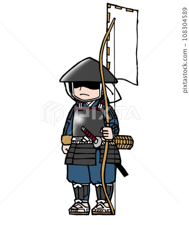 Ashigaru (bow/right flag) 108304589