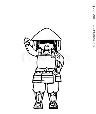 足輕(Kachidoki,正面 1,單色) 足輕(Kachidoki,正面 1,單色) 108304619