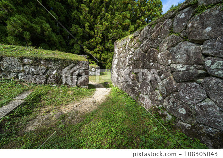 岩村城遺址的石垣 岩村城遺址的石垣 108305043