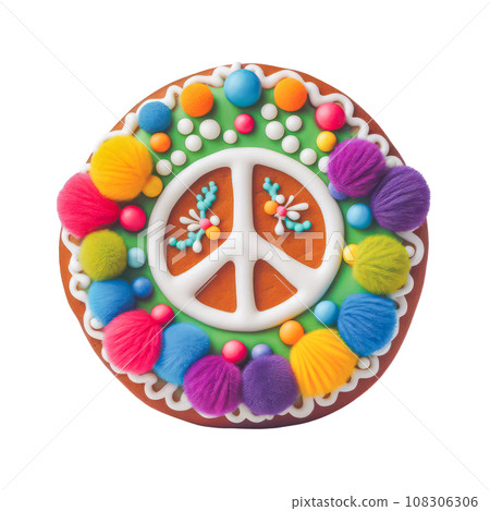 cute Christmas gingerbread decoration. cute Christmas gingerbread decoration. 108306306