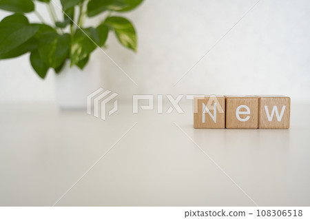 由積木製成的字母新 由積木製成的字母新 108306518