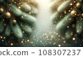 Glittering Christmas tree 108307237