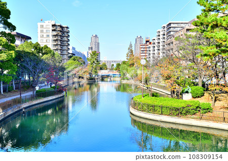 橫十劍川水上樂園/從淺橋眺望的景色（東京都江東區） [2020.11] 108309154