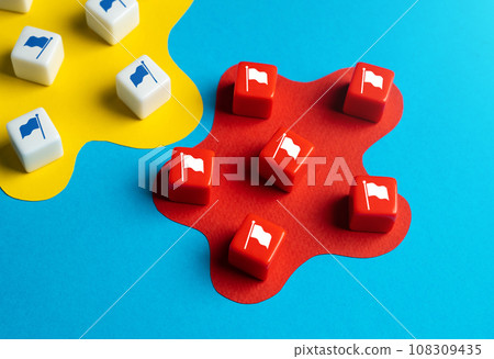 Power and influence. Geopolitics and politics. Competition of ideologies. Coexistence of different groups and dogmas. Conflicts of interest. Power and influence. Geopolitics and politics. Competition of ideologies. Coexistence of different groups and dogmas. Conflicts of interest. 108309435