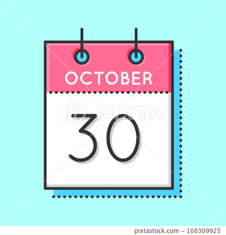 Vector Calendar Icon Vector Calendar Icon 108309925