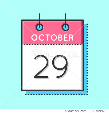 Vector Calendar Icon Vector Calendar Icon 108309926