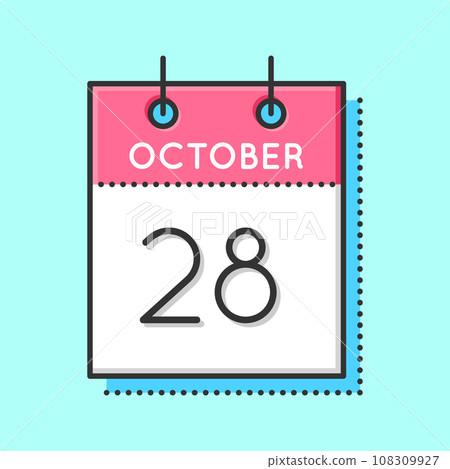 Vector Calendar Icon Vector Calendar Icon 108309927