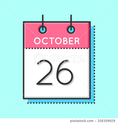 Vector Calendar Icon Vector Calendar Icon 108309929
