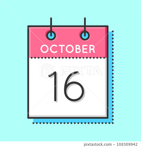 Vector Calendar Icon 108309942