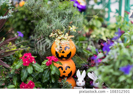 Halloween decorations at Kawaguchi City Green Center, Saitama Prefecture Halloween decorations at Kawaguchi City Green Center, Saitama Prefecture 108312501