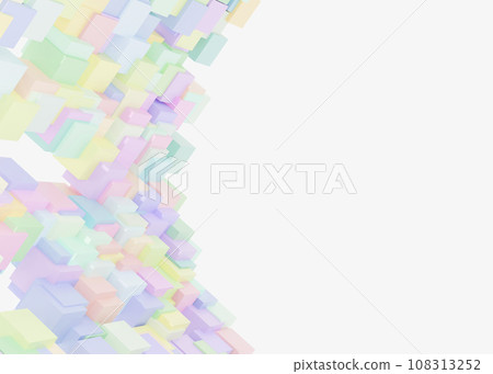 CG cube Many floating cubes CG cube Many floating cubes 108313252
