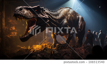 Dinosaur Museum Tyrannosaurus Rex Fossil Exhibit 108313540