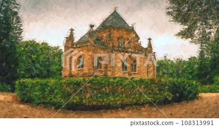 The tomb of the Schwarzenberg princely family, an impressive and magnificent building The tomb of the Schwarzenberg princely family, an impressive and magnificent building 108313991