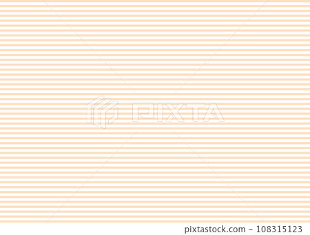Simple thin orange and white border pattern background material 108315123