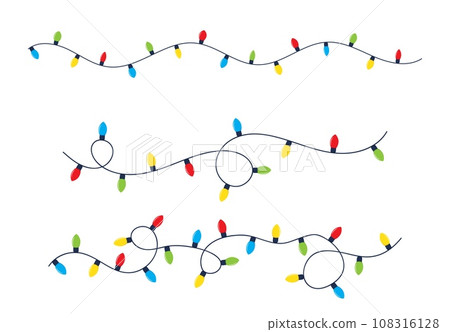 Christmas color lights 108316128