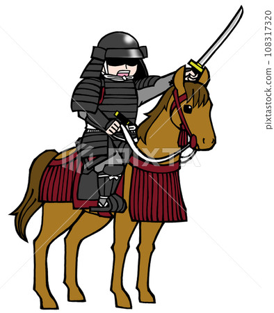 Musha Musha (horseback, black) Musha Musha (horseback, black) 108317320