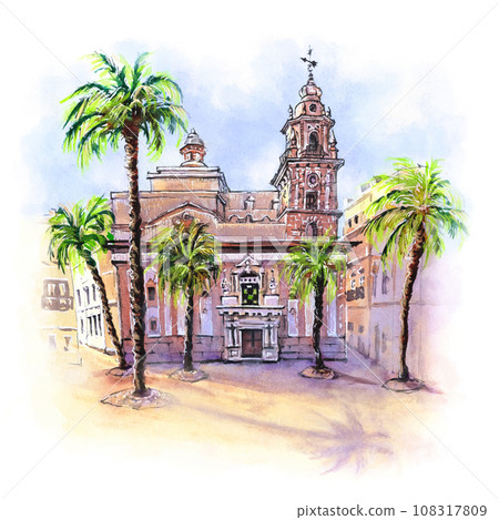 Cadiz Cathedral, Andalusia, Spain 108317809