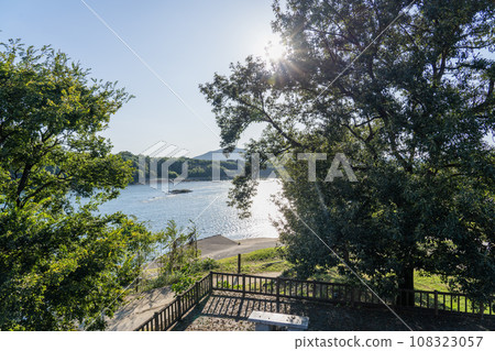 Scenery near Nakasendo Ota crossing 108323057