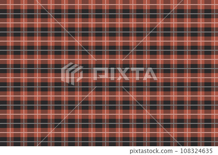 Black and pink Scotland textile seamless pattern. Fabric texture check tartan plaid. Abstract geometric background for cloth, fabric. Monochrome graphic repeating design. Modern squared ornament. 108324635