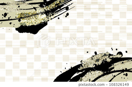 書法水墨觸感背景素材圖解 108326149