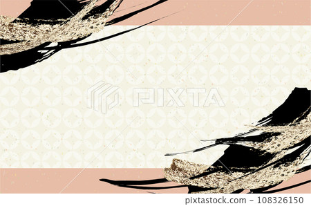 書法水墨觸感背景素材圖解 108326150