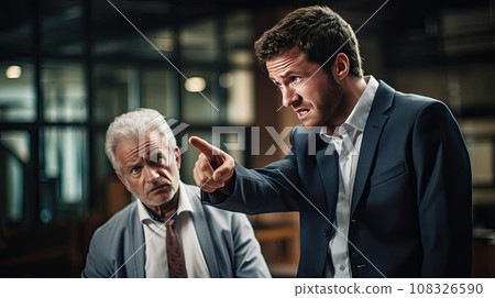 The employer swears at the employee 108326590