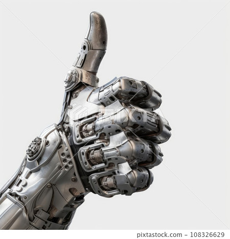 Robot Hand Showing Gestures 108326629