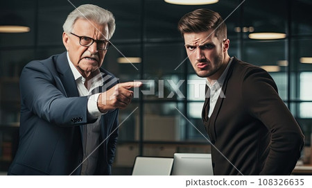 The employer swears at the employee 108326635