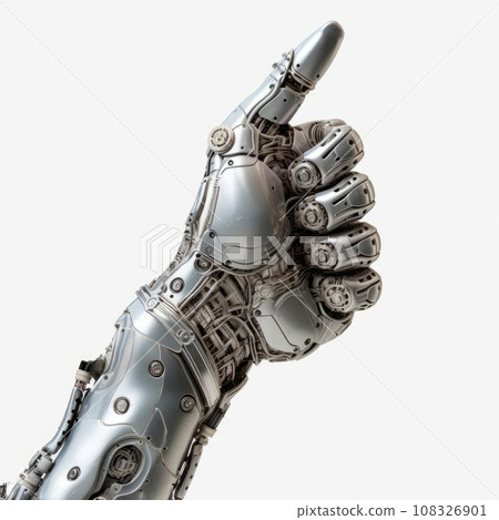 Robot Hand Showing Gestures 108326901