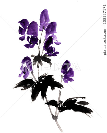 水墨附子 水墨附子 108327171