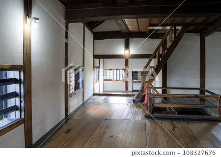 National Treasure: Inside Inuyama Castle - Stock Photo [108327676