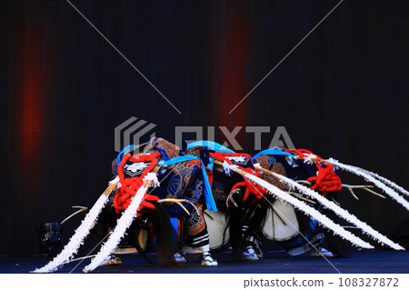 Iwate Prefecture Folk Performing Arts Performance Deer Dance Iwate Prefecture Folk Performing Arts Performance Deer Dance 108327872