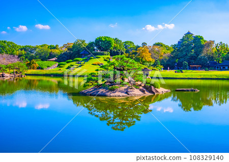 日本三大名園之一的後樂園景觀 108329140