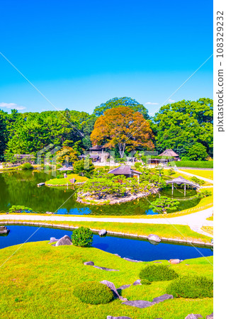 日本三大名園之一的後樂園景觀 108329232