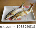 Salt-grilled salmon 108329618