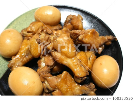 Delicious stew of chicken wings and eggs Delicious stew of chicken wings and eggs 108333550