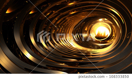 ai created gold stage 108333850