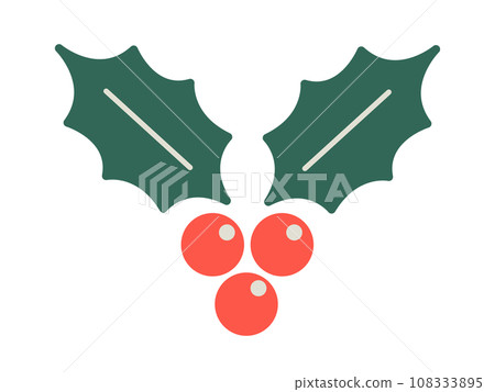 Christmas holi simple illustration 108333895