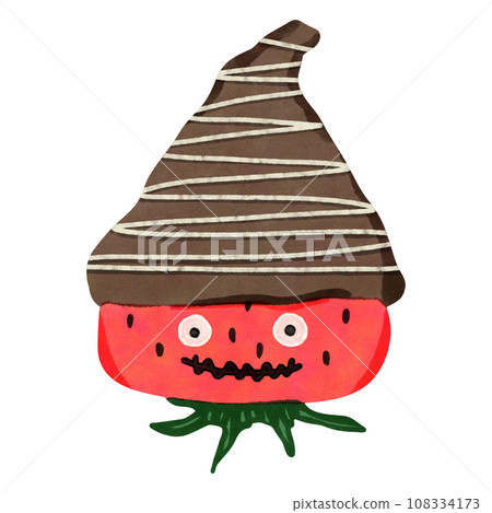 Chocolate cover strawberry  108334173