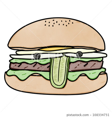 Hamburger (Halloween version) 108334731
