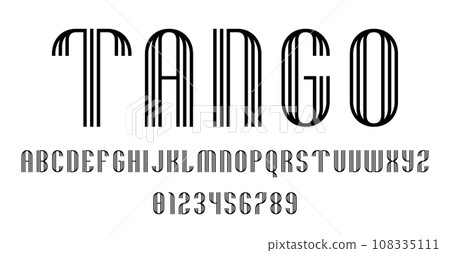 Set of alphabets font letters and numbers Set of alphabets font letters and numbers 108335111