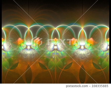 Imaginatory fractal abstract background Image Imaginatory fractal abstract background Image 108335885